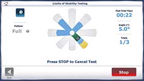 Sample Screens Limits of Stability
